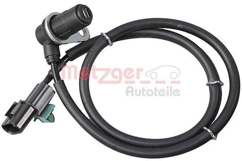 METZGER 09001411 Sensor, Raddrehzahl für MITSUBISHI HA links