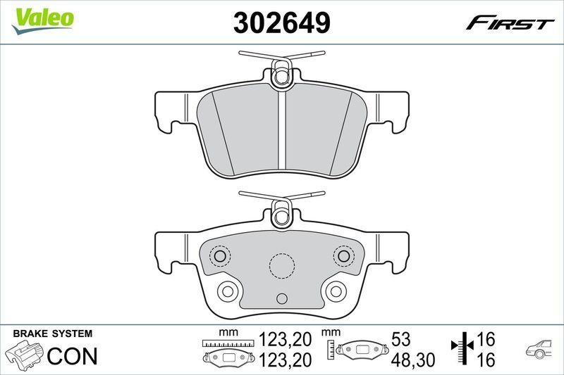 VALEO 302649 SBB-Satz - FIRST