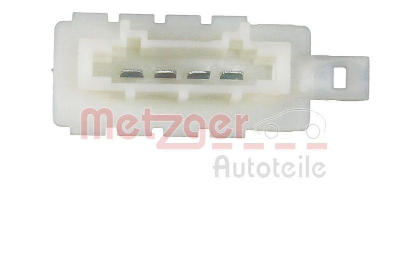 METZGER 0917704 Widerstand, Innenraumgebläse für SEAT/VW