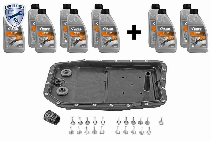 VAICO V20-2088-xxL Teilesatz, Automatikgetriebe-Ölwechsel 6-Gang (6Hp26Z) mit Filter für BMW