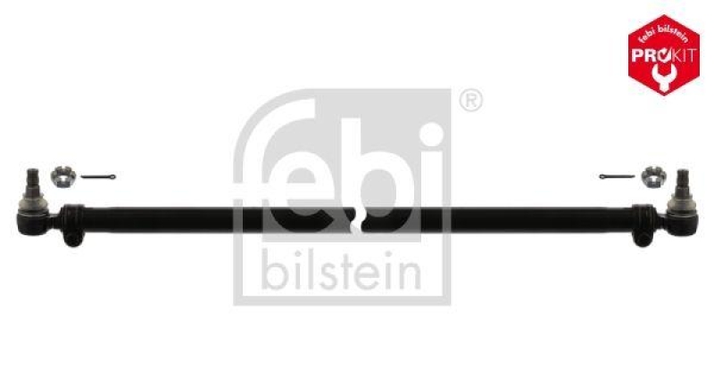 FEBI BILSTEIN 43674 Spurstange mit Kronenmuttern und Splinten für M A N