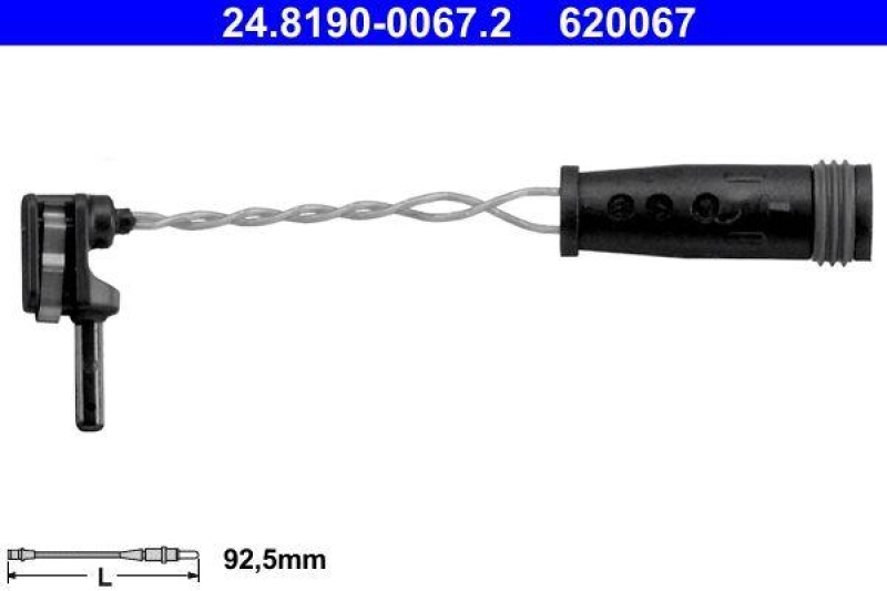 ATE 24.8190-0067.2 Warnkontakt für MERCEDES-BENZ