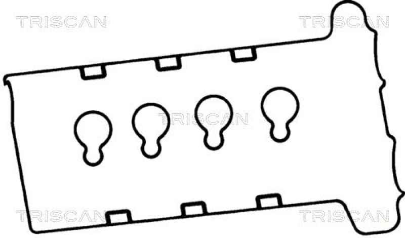 TRISCAN 515-5093 Ventildeckeldichtungsatz für Opel