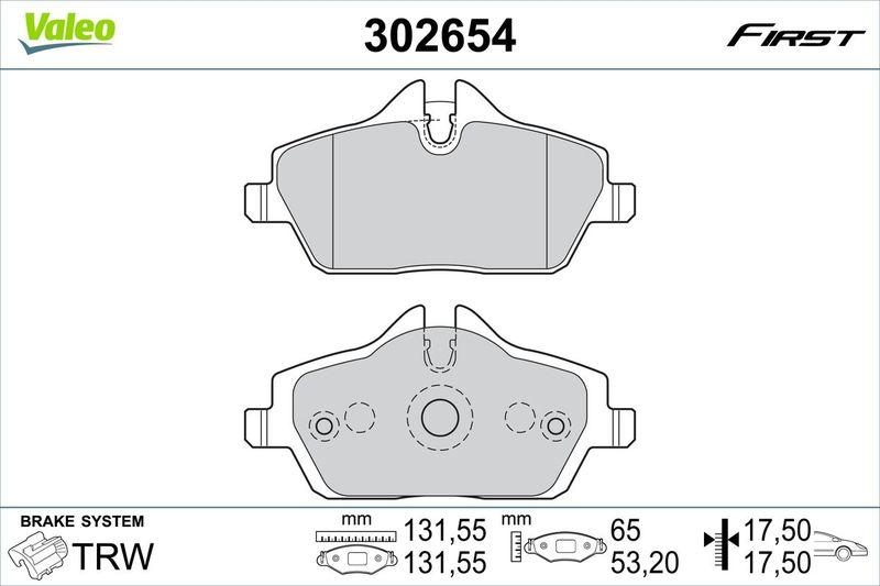 VALEO 302654 SBB-Satz - FIRST