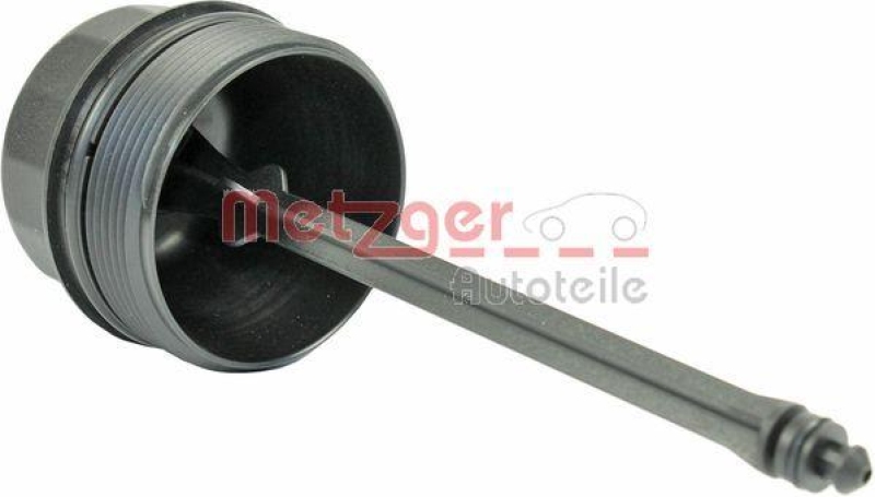 METZGER 2370010 Deckel, Ölfiltergehäuse für AUDI/SEAT/SKODA/VW