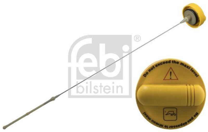 FEBI BILSTEIN 171525 Öleinfülldeckel mit Ölpeilstab für Renault