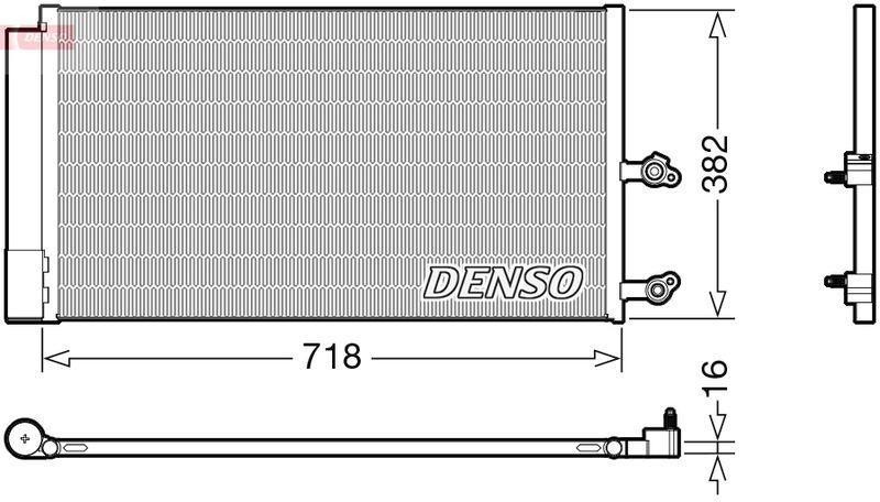 DENSO DCN33014 Kondensator A/C VOLVO XC90 II (256) (15-)