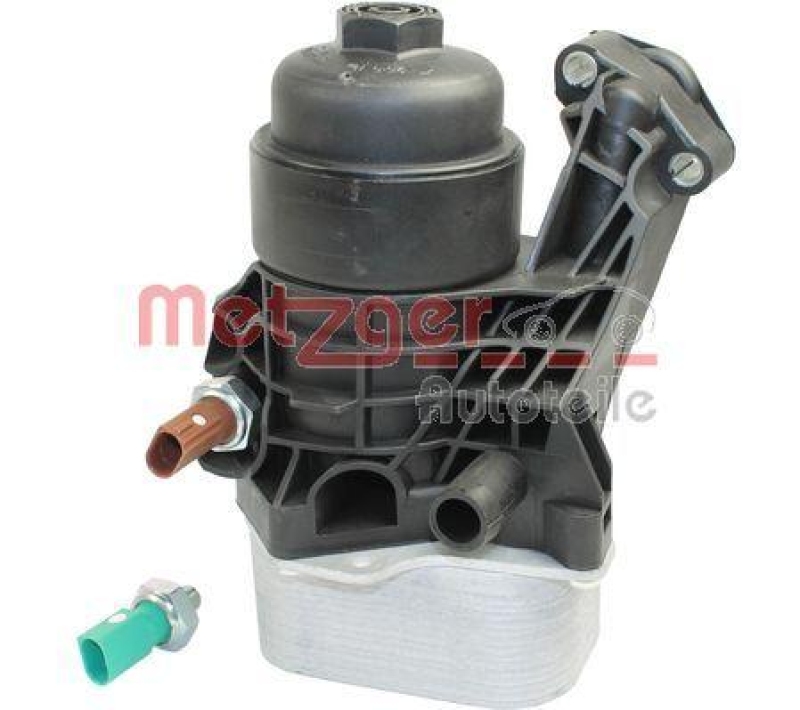 METZGER 2370016 Gehäuse, Ölfilter für AUDI/SEAT/SKODA/VW