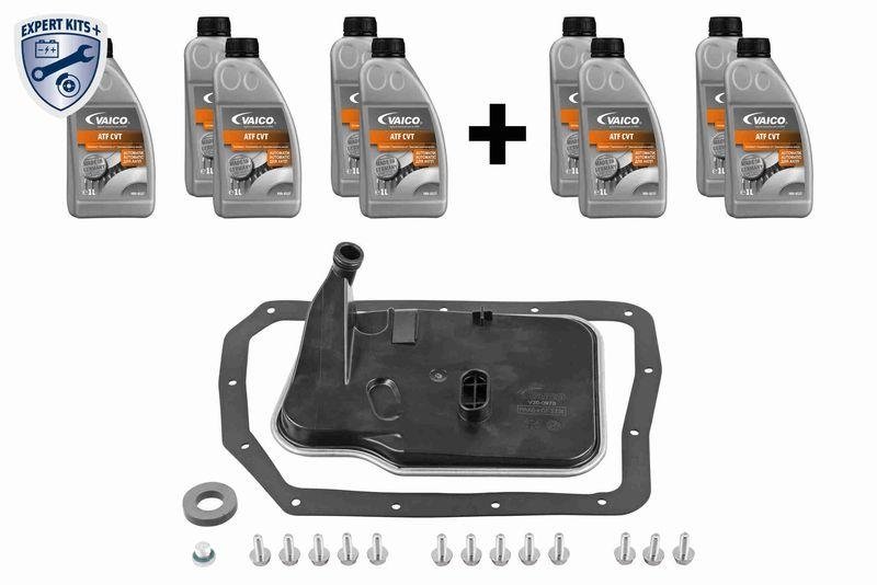 VAICO V20-2091-xxL Teilesatz, Automatikgetriebe-Ölwechsel Stufenlos (Cvt16Z) für MINI