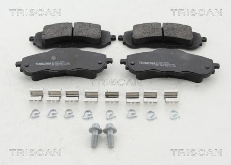 TRISCAN 8110 28056 Bremsbelag Vorne für Peugeot