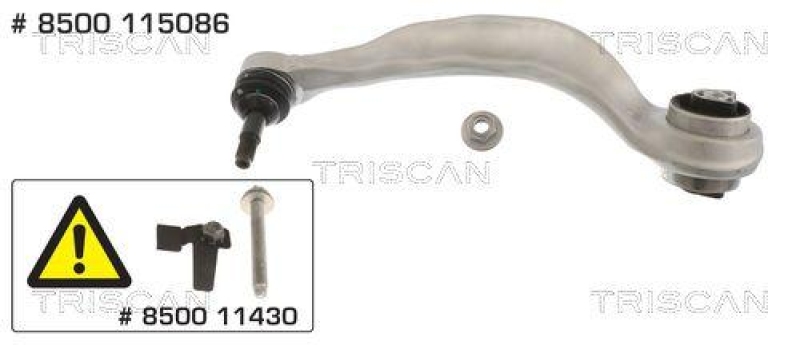 TRISCAN 8500 115086 Querlenker für Bmw