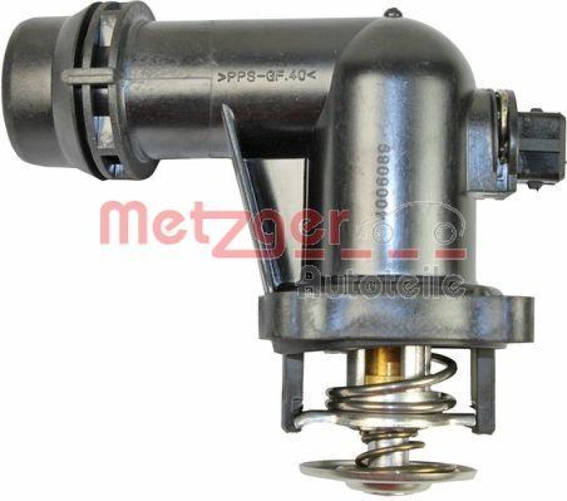 METZGER 4006089 Thermostat Kühlmittel, Mit Gehäuse für BMW/ÖFFNUNGSTEMP. [°C]105