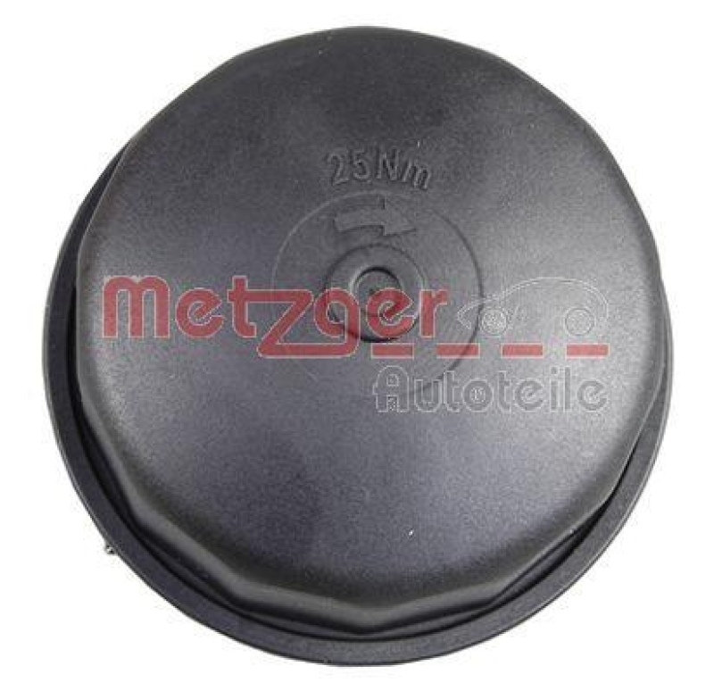 METZGER 2370038 Deckel, Ölfiltergehäuse für MB