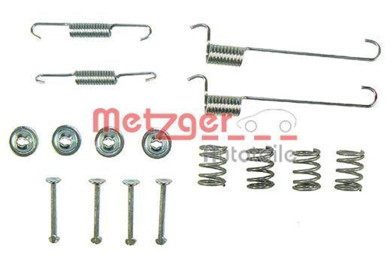 METZGER 105-0848 Zubehörsatz, Feststellbremsbacken für NISSAN