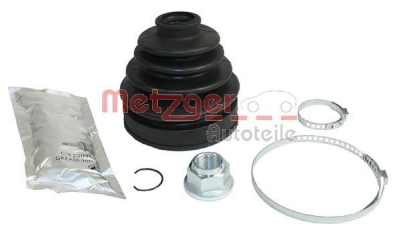 METZGER 751.501 Faltenbalgsatz, Antriebswelle für MB/OPEL/RENAULT GUMMI