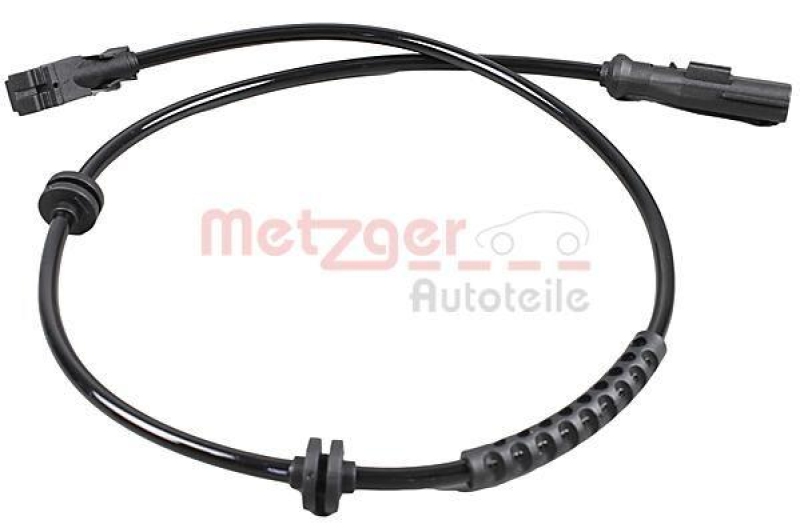 METZGER 09001435 Sensor, Raddrehzahl für RENAULT HA links/rechts