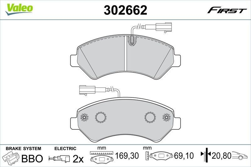 VALEO 302662 SBB-Satz - FIRST