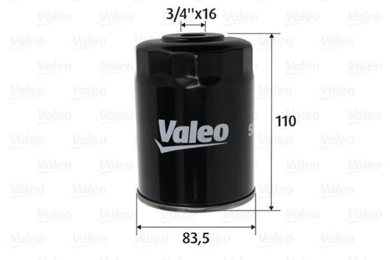 VALEO 587754 Kraftstofffilter, Diesel