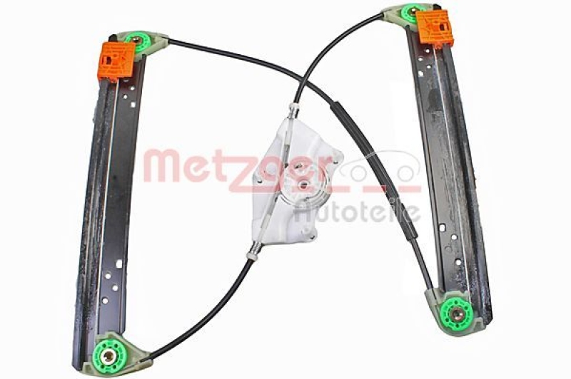 METZGER 2160529 Fensterheber Ohne Motor für PORSCHE/VW hinten links