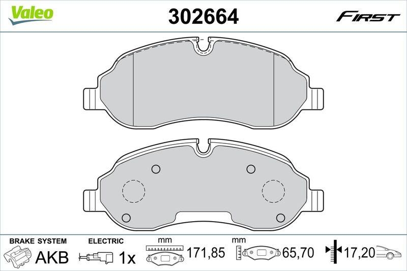 VALEO 302664 SBB-Satz - FIRST