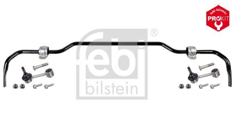 FEBI BILSTEIN 175046 Stabilisatorsatz mit Gummilagern und Verbindungsstangen für VW-Audi