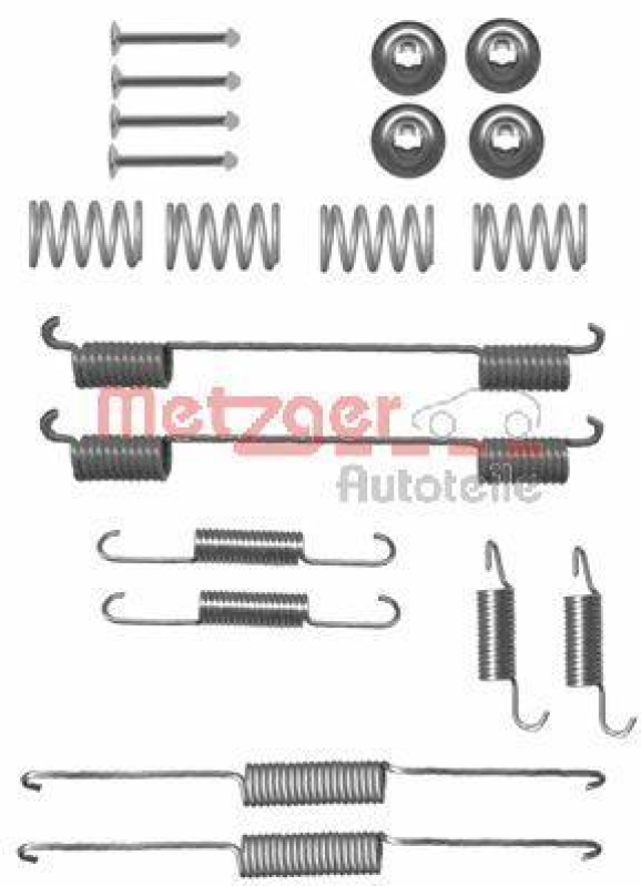 METZGER 105-0861 Zubehörsatz, Bremsbacken für CHRYSLER