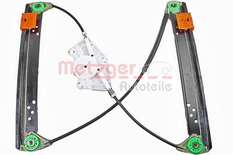 METZGER 2160530 Fensterheber Ohne Motor für PORSCHE/VW hinten rechts