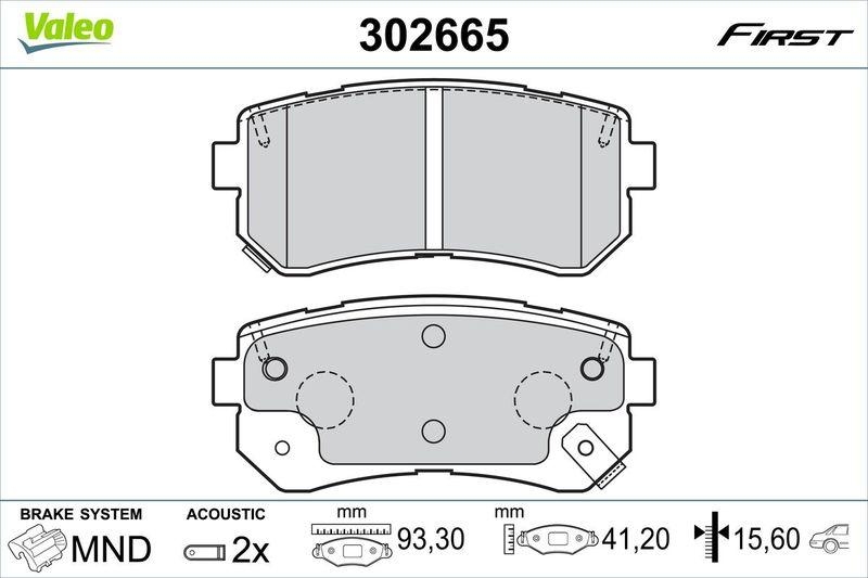 VALEO 302665 SBB-Satz - FIRST