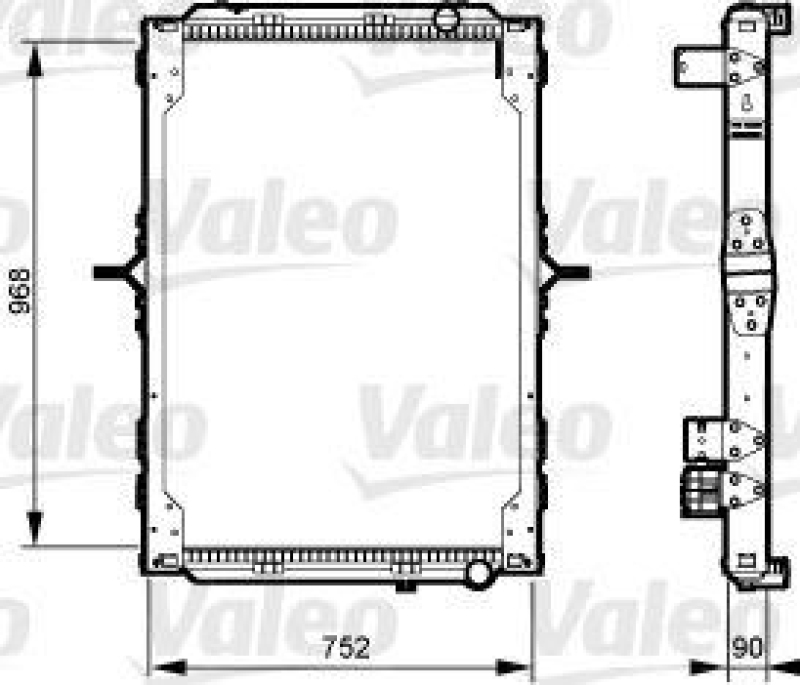 VALEO 733547 Motorkühler RENAULT TRUCKS KERAX (0