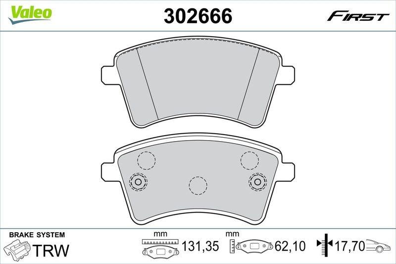 VALEO 302666 SBB-Satz - FIRST