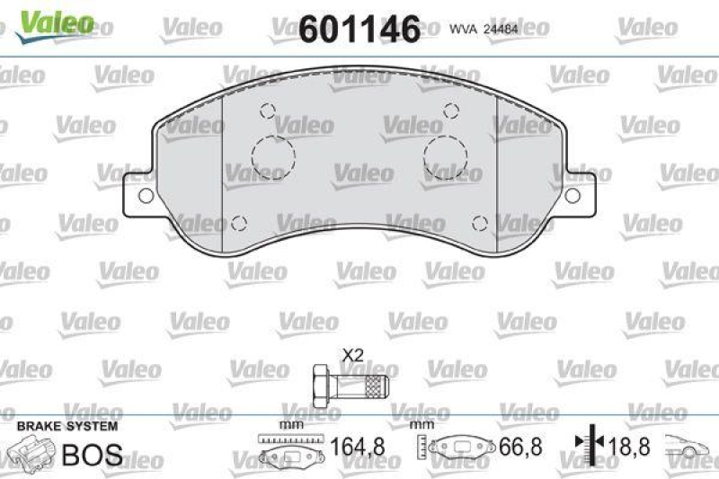 VALEO 601146 SBB-Satz PREMIUM