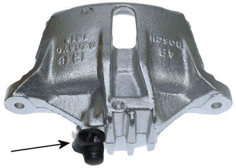 HELLA 8AC 355 387-671 Bremssattel für PEUGEOT