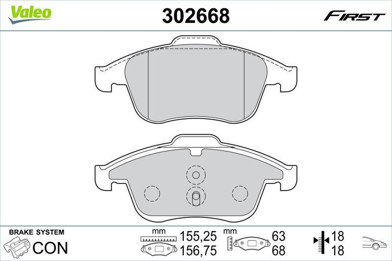 VALEO 302668 SBB-Satz - FIRST