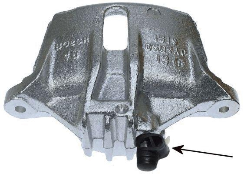 HELLA 8AC 355 387-681 Bremssattel für PEUGEOT