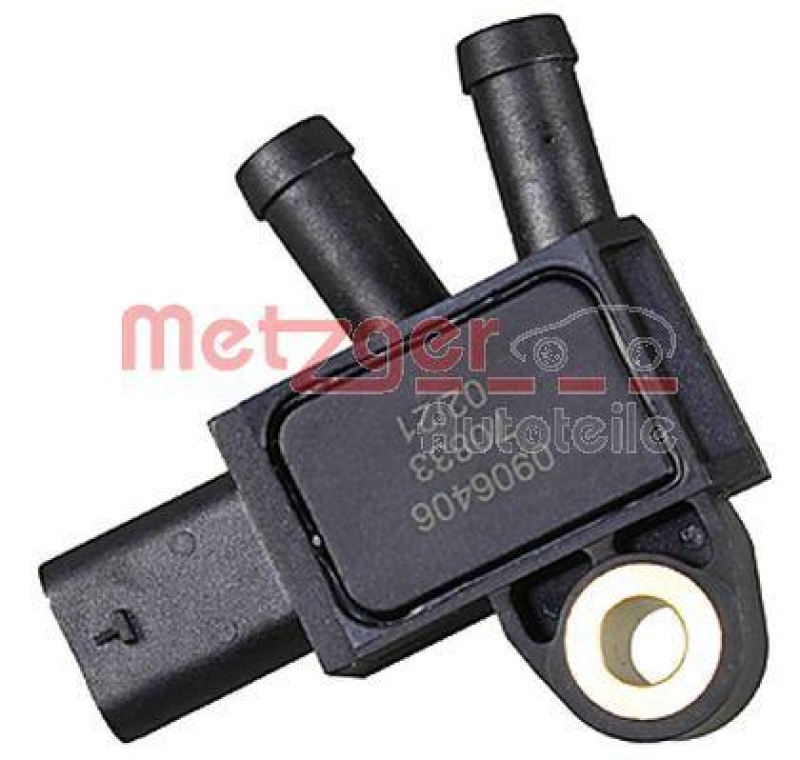 METZGER 0906406 Sensor, Abgasdruck für MB