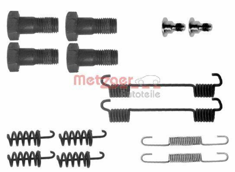 METZGER 105-0867 Zubehörsatz, Feststellbremsbacken für MB