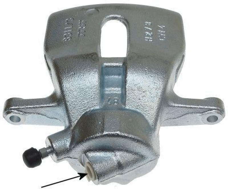 HELLA 8AC 355 387-691 Bremssattel für CITROËN