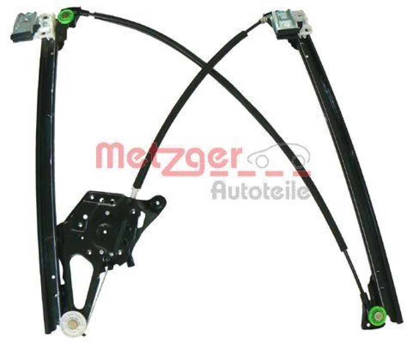 METZGER 2160144 Fensterheber Ohne Motor für FORD/SEAT/VW vorne rechts