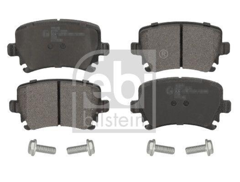 FEBI BILSTEIN 16540 Bremsbelagsatz mit Schrauben für VW-Audi