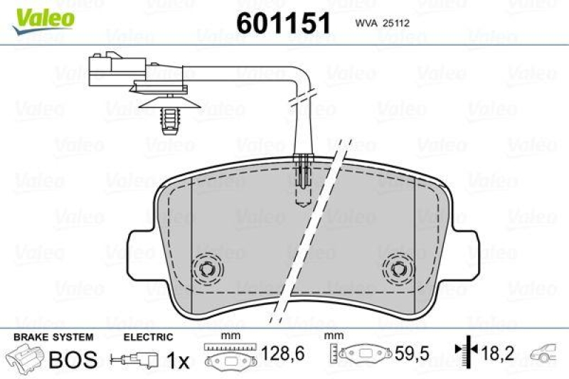 VALEO 601151 SBB-Satz PREMIUM