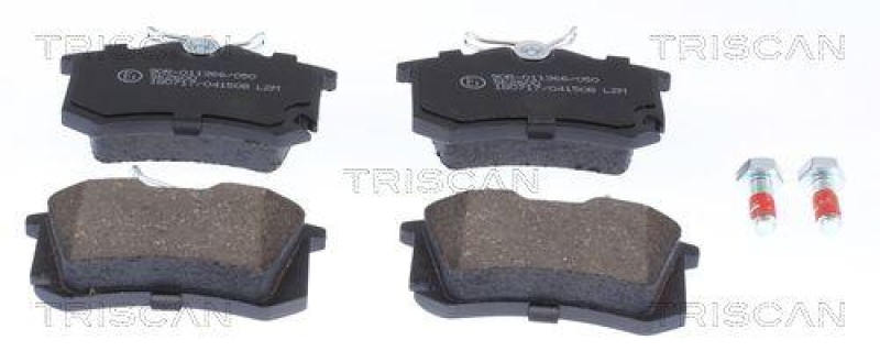 TRISCAN 8110 29089 Bremsbelag Hinten für Audi, Seat, Vw