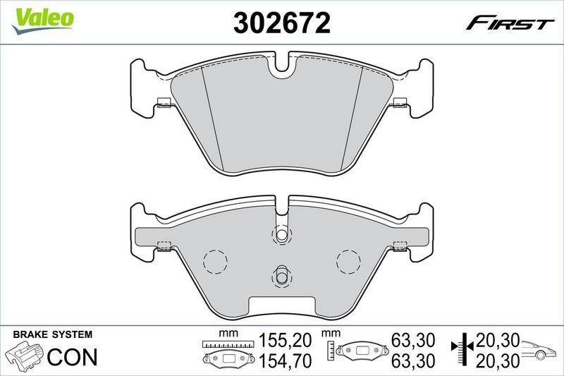 VALEO 302672 SBB-Satz - FIRST