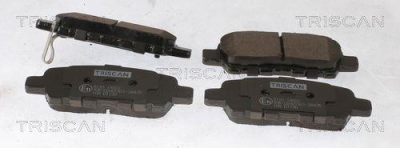 TRISCAN 8110 14022 Bremsbelag Hinten für Nissan