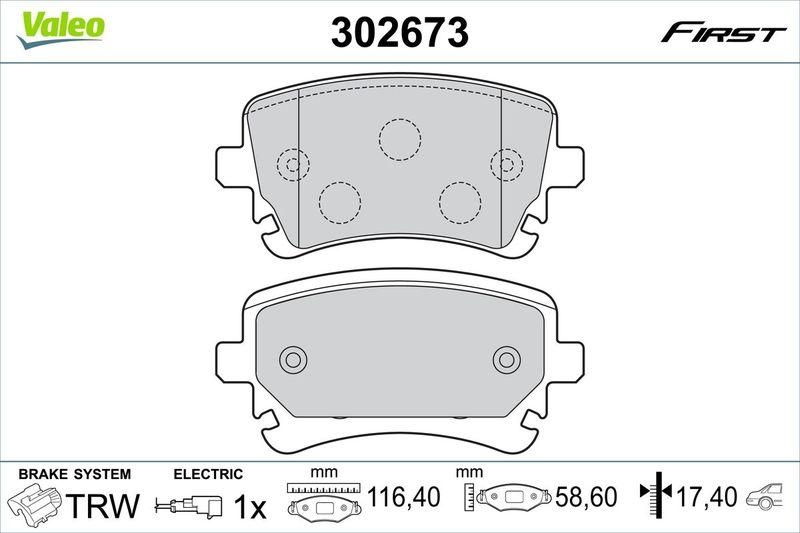 VALEO 302673 SBB-Satz - FIRST