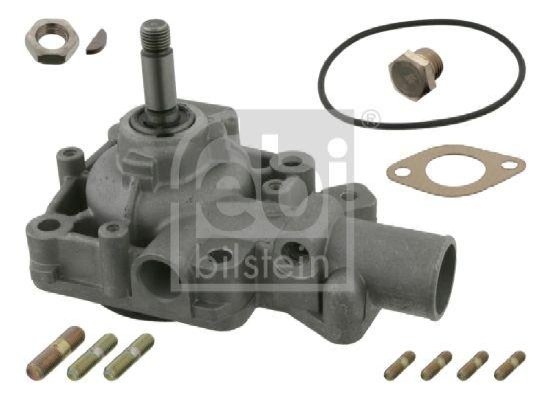 FEBI BILSTEIN 15416 Wasserpumpe mit Dichtung und Anbaumaterial für Iveco