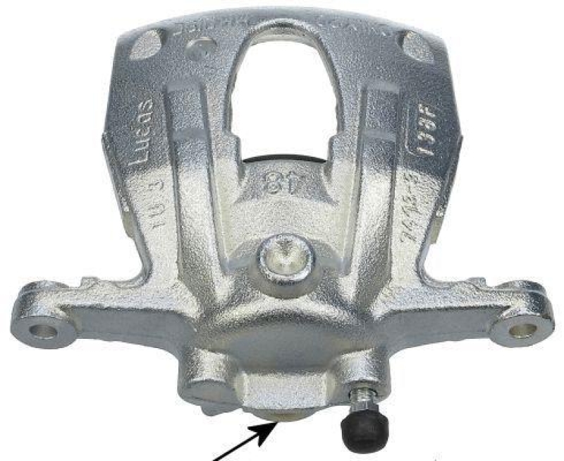 HELLA 8AC 355 387-741 Bremssattel für OPEL