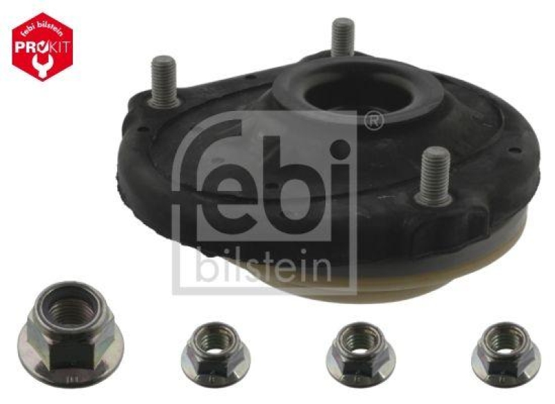 FEBI BILSTEIN 38205 Federbeinstützlagersatz mit Kugellager und Anbaumaterial für Fiat