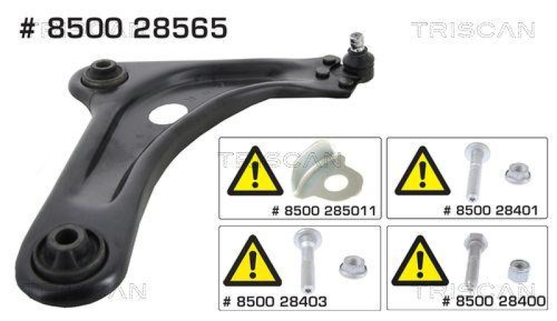 TRISCAN 8500 28565 Querlenker für Peugeot 208