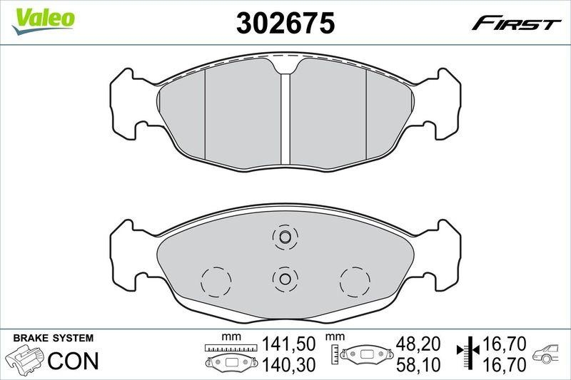 VALEO 302675 SBB-Satz - FIRST