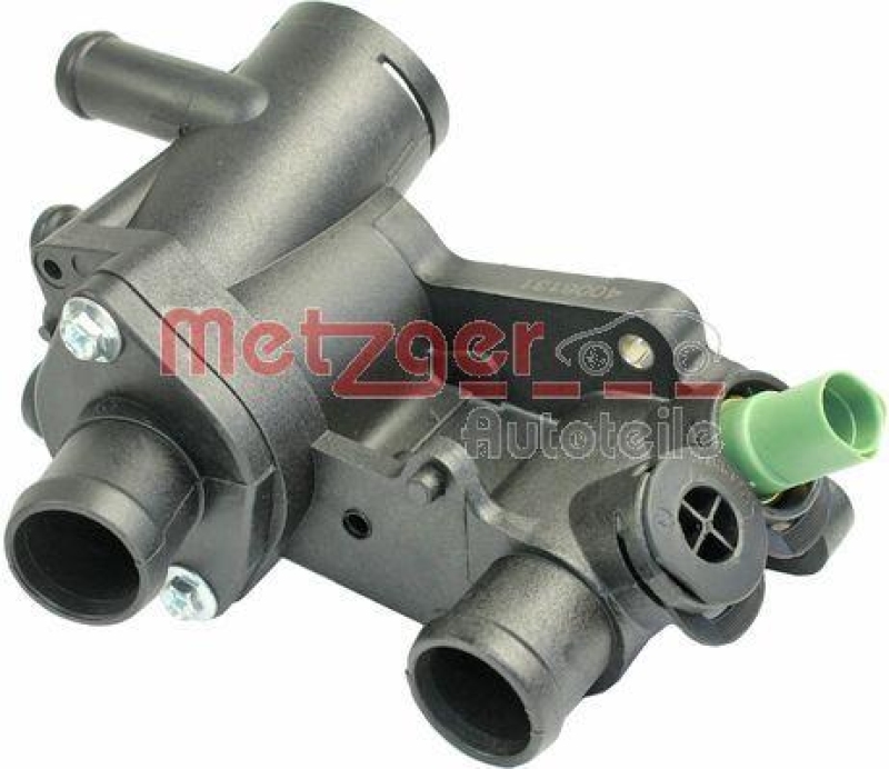 METZGER 4006131 Thermostat Kühlmittel, Mit Gehäuse für SEAT/SKODA/VW/ÖFFNUNGSTEMP. [°C]87